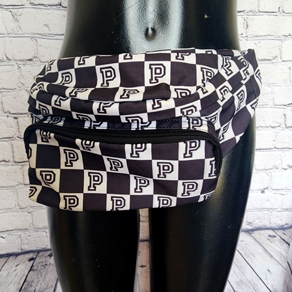SOLD VS PINK Checkered Waist Bag Fanny Pack